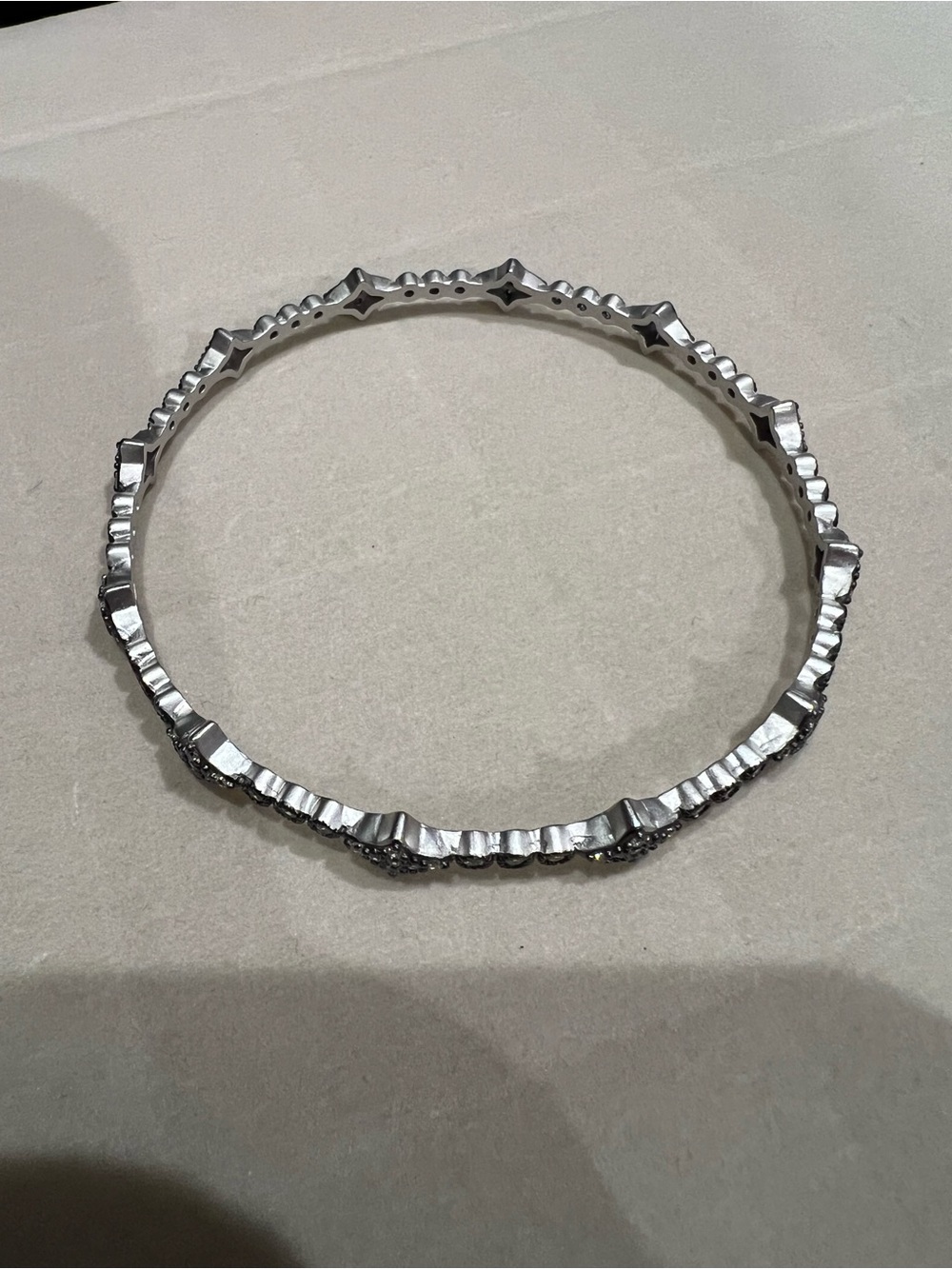 Freida Rothman Silver Star-Link Bracelet - Silver - Picture 3 of 7